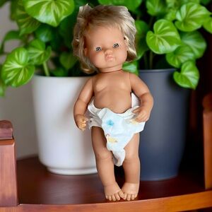 Anatomically Correct Male Caucasian Baby Doll by Miniland Dolls